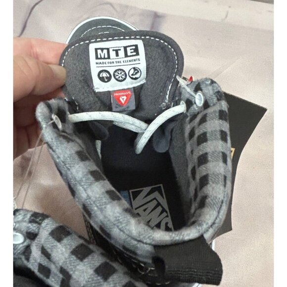 Vans Sk8 Hi MTE Sneakers Mens 5.5 Dark Gray Suede Canvas High Top Skate Shoes - Picture 9 of 14